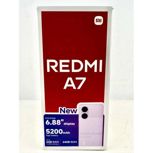 Redmi A7 4G 64GB 128GB 6.9 Inch Display 6000mAh Battery 50MP Camera Android 16 Budget Smartphone Dual SIM Long Battery Life Phone Kenya