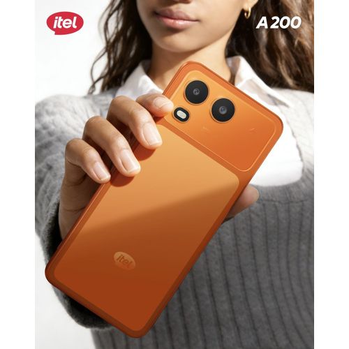 Itel A200 4G Smartphone 6.75 Inch 120Hz Display 64GB 128GB Storage 4GB RAM 13MP Camera 5000mAh Battery Android 15 Go Dual SIM Budget Phone Kenya