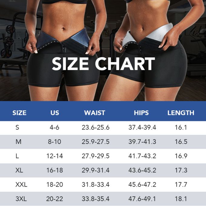 Tummy Control Women Body Shaper Sweat Sauna Slimming Corset Sweat Fitness Legging Shorts Tight Seamless Elastic Waist Trainer