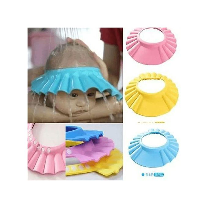 Child Kids Shower Cap Eye EAR Protector Head Cover