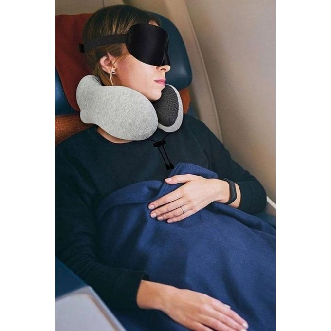 Travel Pillow Memory Foam Neck Pillow U Type Comfortable Portable Pillow