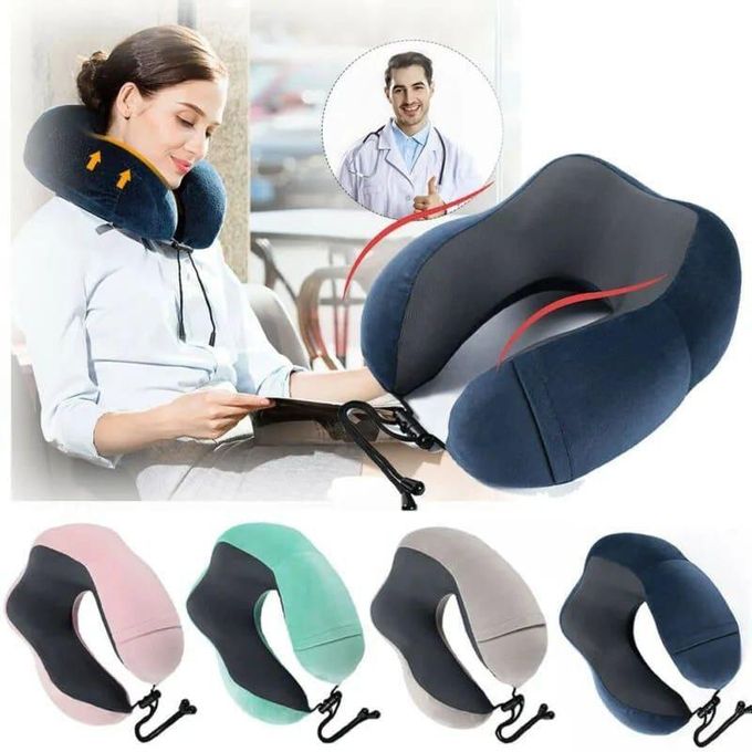 Travel Pillow Memory Foam Neck Pillow U Type Comfortable Portable Pillow