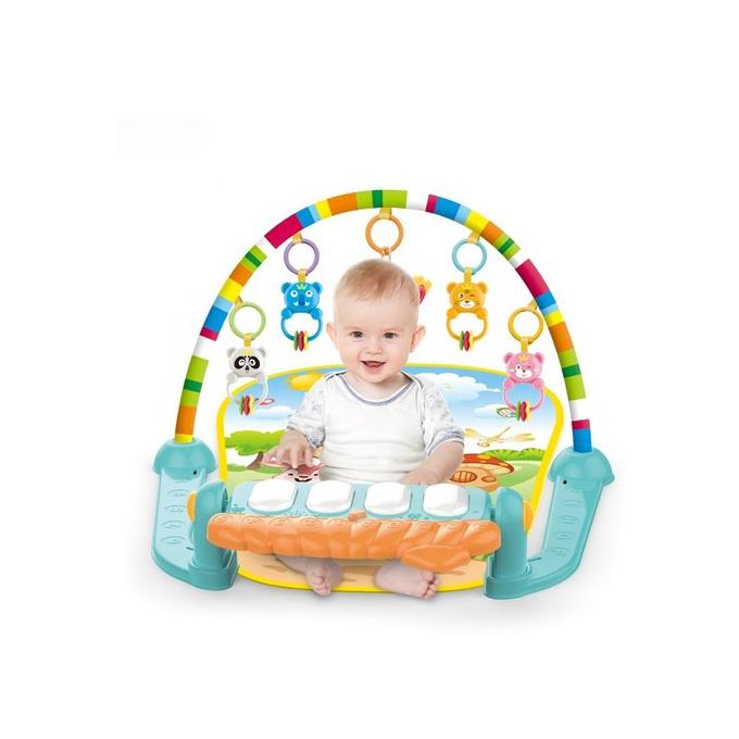 Baby Mat Lay And Kids Gym Fitness Music Fun Piano Boys Girls