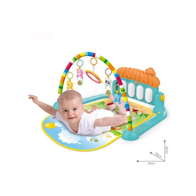 Baby Mat Lay And Kids Gym Fitness Music Fun Piano Boys Girls