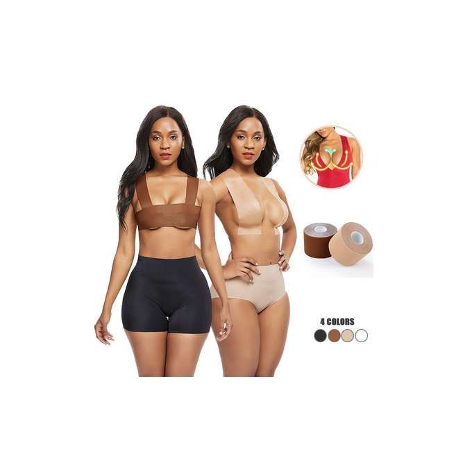 Stretchable Boob Tape 5cm*5m Breast Lift Tape Women's BoobTape Push Up Bra Tape