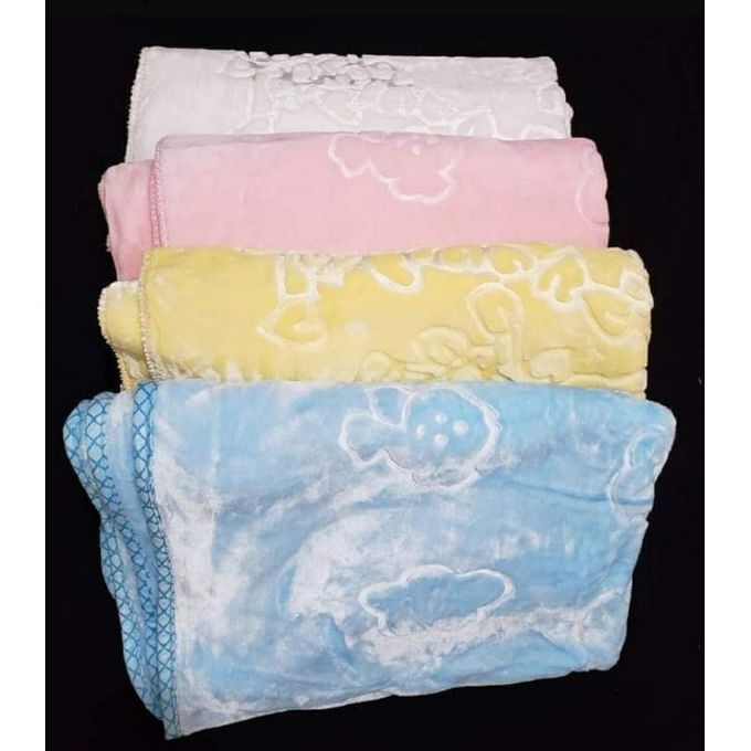 Fashion Warm Silky Fleece Baby Shawl Blanket