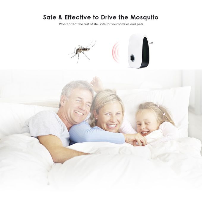 Ultrasonic Electronic Pest Repeller with Night Light Insect Mosquito Killer Bug Zapper Non-toxic Safe Home Mosquito Repellent for Mice Mosquitoes Ants Spiders Cockroaches Repelling
