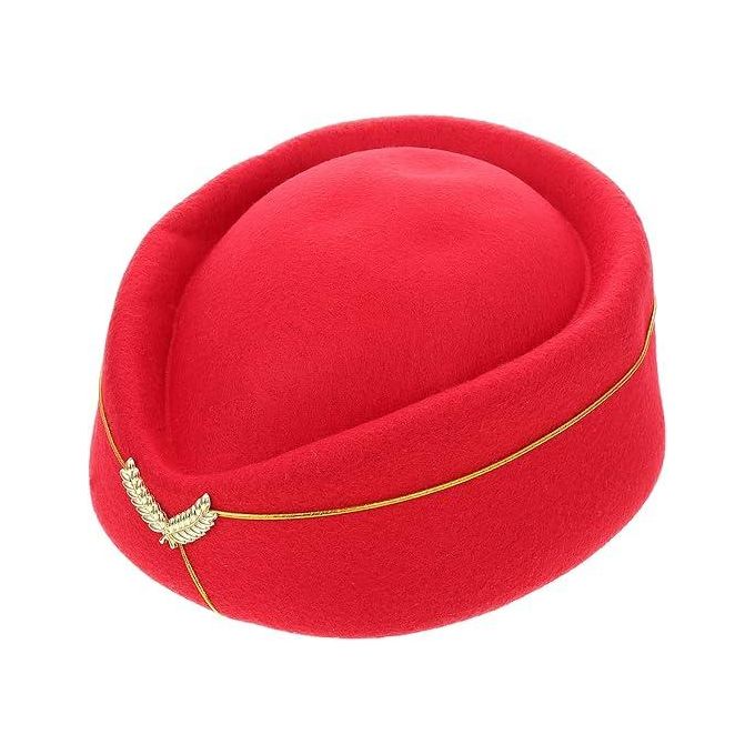 Stewardess Hat Beret Hat Women Air Hostesses Hat Party Hats Costume Cosplay