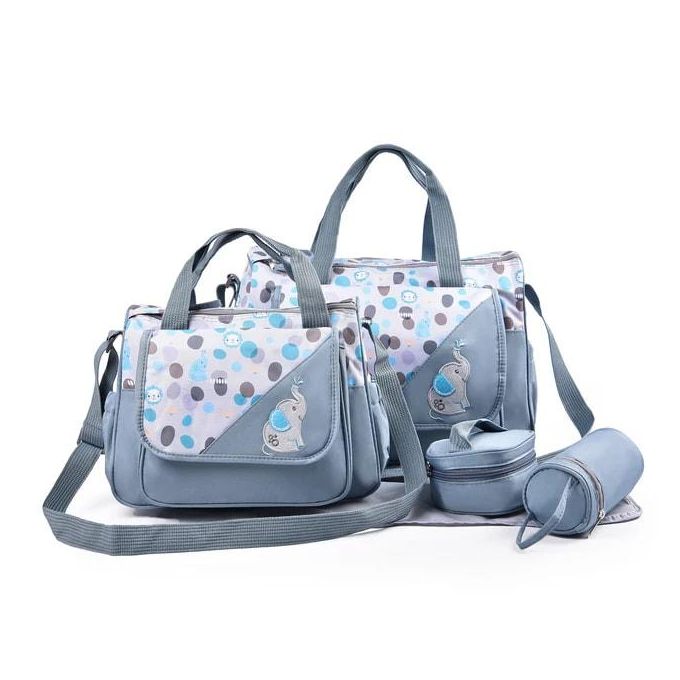 Quality Big Size 5 In 1 Diaper Bag / Mommy BAG