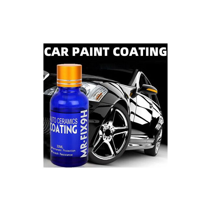Mr Fix 9h Automotive Ceramic Coating, Greyghost Anti Scratch Hydrophobic Polish Nano Coating Kit, High Gloss Car Paint Sealant Protection