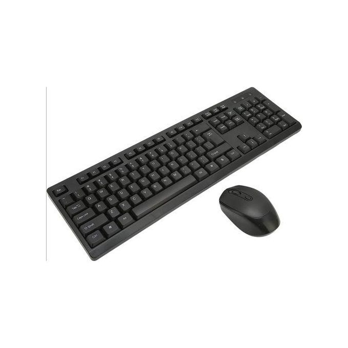 Wireless 2.4GHZ Keyboard & Mouse Combo For Business Office PC And Laptop