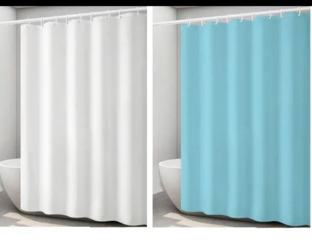 Waterproof PEVA Shower Curtain With Hooks 180*200cm
