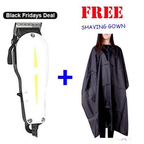 Geemy Hair Cut /Shaving Kinyozi Machine + FREE Shaving Gown