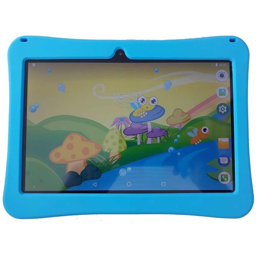 Modio M25 Kids tablet Pc, Android 8GB RAM 512GB ROM Virtual storage10.1 Inches Sim card support, WIFI, Dual camera with free gifts - Blue