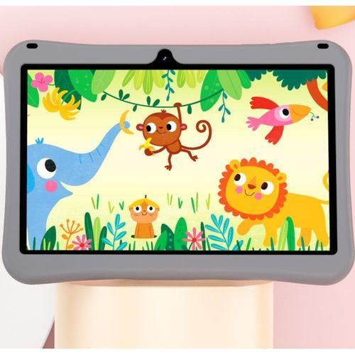 Modio M25 Kids tablet Pc, Android 8GB RAM 512GB ROM Virtual storage10.1 Inches Sim card support, WIFI, Dual camera with free gifts - Gray