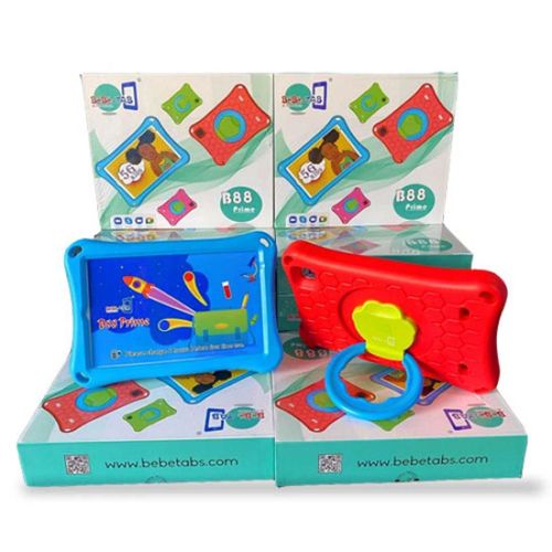 Bebe PRIME 8INCH KIDS STUDY TABLET 256GB/6GB 5G UNBREAKABLE SCREEN WITH SIMCARD SLOT 400MAH