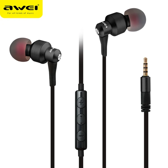 Awei Es 50ty Wired Earphones ,heavy Bass And Quality Sound