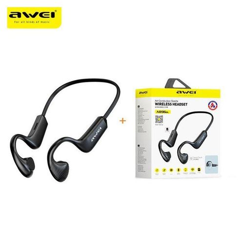 Awei A896bl Air Conduction Sports Headphones V5.3 Wireless Bluetooth Earphones Headset For Ios Earbuds Support Tf