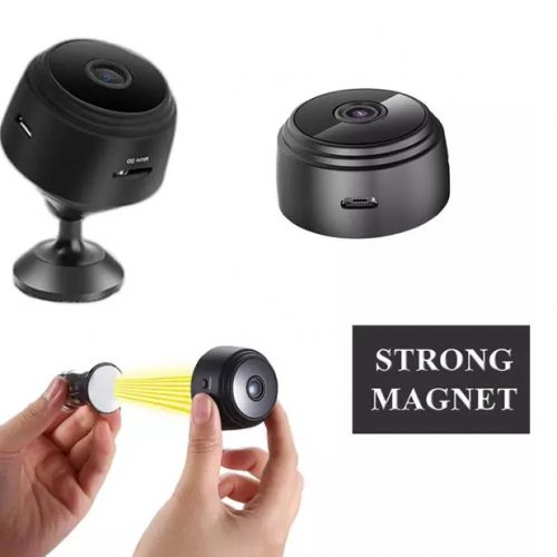 A9 MINI SECRET SPY WIFI HIDDEN CCTV CAMERA + KEYCHAIN SPRAY