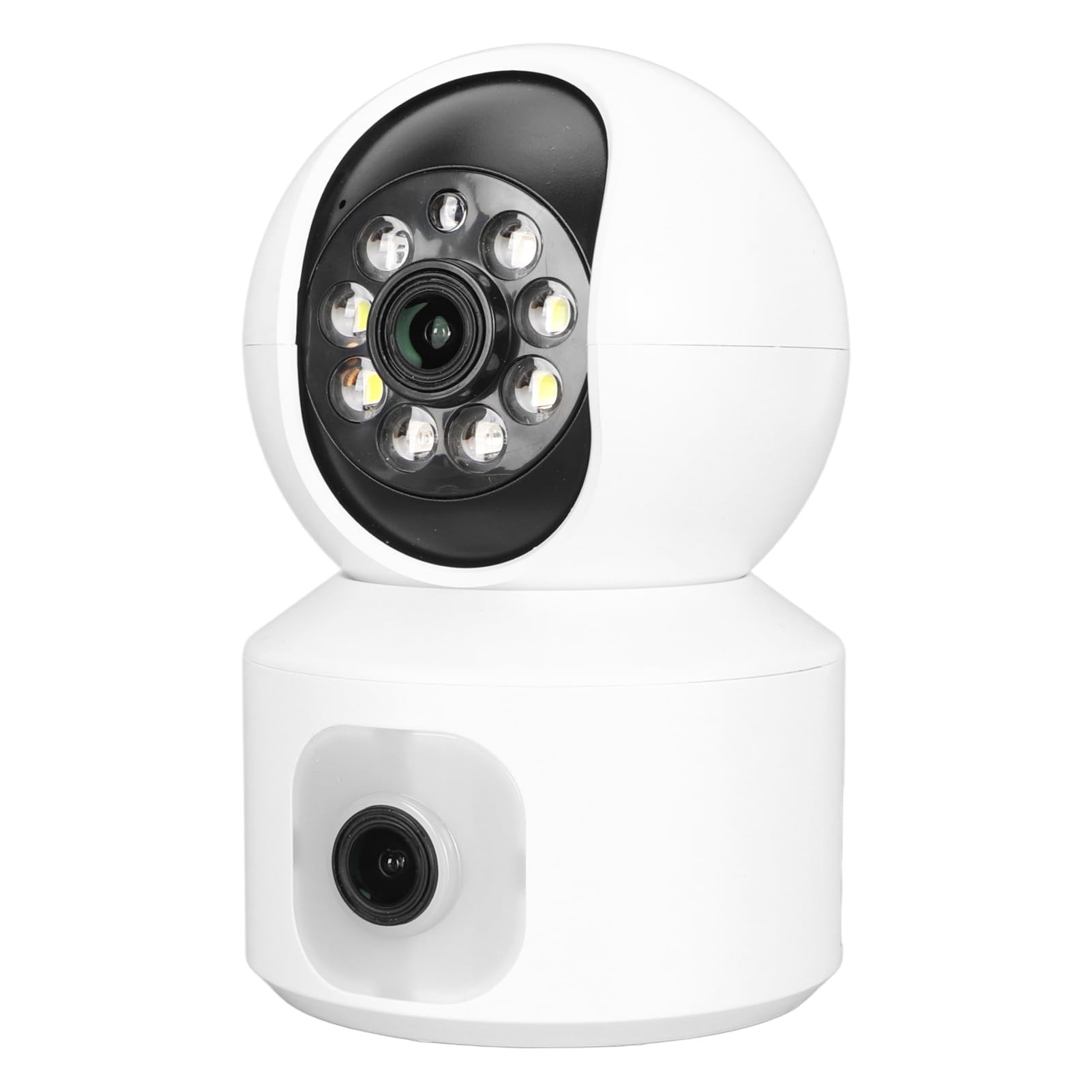 5G 2.4G Dual Camera, 355° Rotation, Real Time Detection, Two Way Talking, Color Night, Cloud Storage, App Control, 2K Video for Indoor Security Camera (UK Plug),