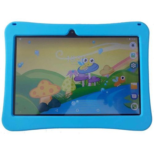 Modio M25 6GB RAM 256GB ROM Kids' Android Tablet 10.1 Inches, Dual Camera, Sim Card Support + Wi-Fi + Free Gift Set - Blue