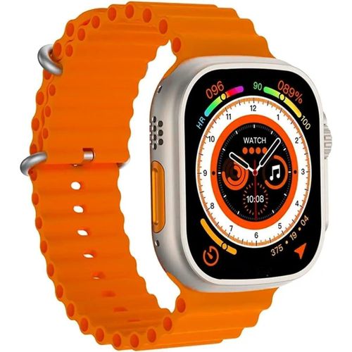 Smartwatch Ultra 9 fendior 7 in 1 strap wireless charging watch with 7straps and a plastic case