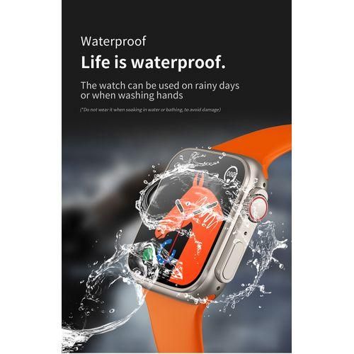 Smartwatch Ultra 9 fendior 7 in 1 strap wireless charging watch with 7straps and a plastic case