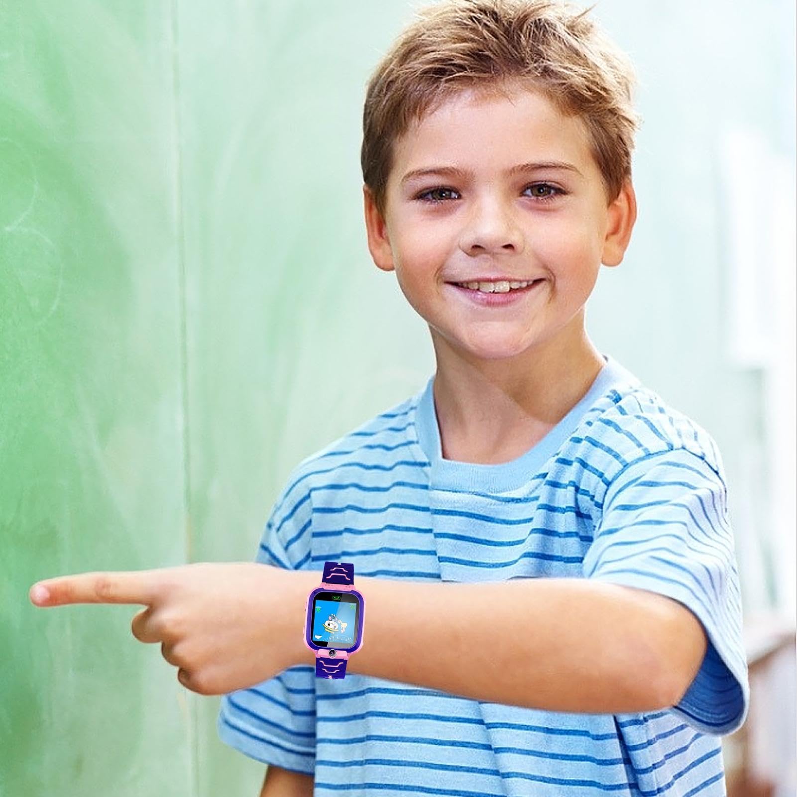 Smartwatch Smart2030 2030 Multifunctional Kids /Children water resistance watch with sim card slot - Pink