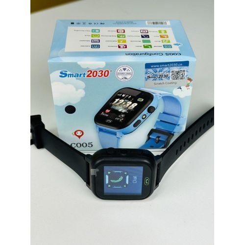 Children Smartwatch Boys Girls Camera Gps Answer Call Electronic Life Waterproof Smart Watches Support 2g Montre Enfant (Smart2023 C005 - Blue)
