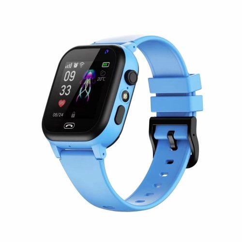Children Smartwatch Boys Girls Camera Gps Answer Call Electronic Life Waterproof Smart Watches Support 2g Montre Enfant (Smart2023 C005 - Blue)