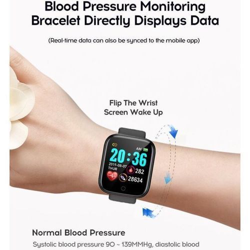 1.44 Inch LCD Wireless Smart Fitness Watch for Boys,Men,Kids,Women Sports Watch Heart Rate, and BP Monitor, Calories Counter