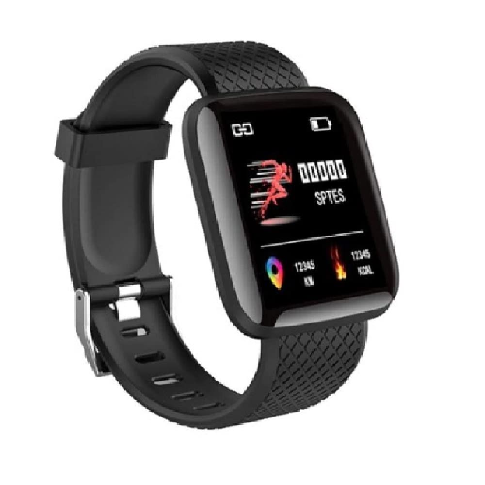 116 Plus smart watch heart rate and blood pressure monitor for men, women and children