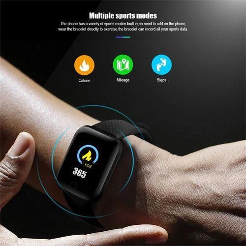 116 Plus smart watch heart rate and blood pressure monitor for men, women and children