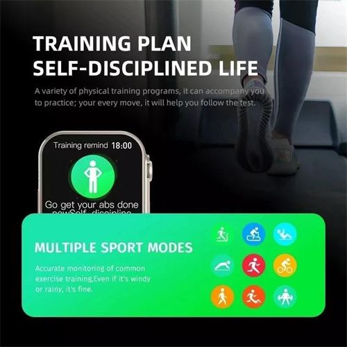 T800 Smart Watch 49mm 2024 New NFC Men Women GPS Track Bluetooth Call BT Music Games Wireless Charging Smartwatch