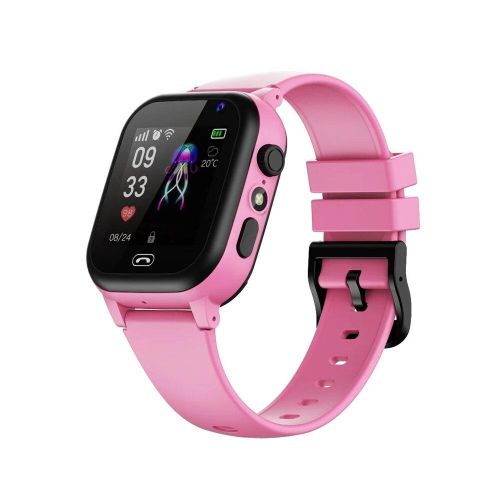 Children Smartwatch Boys Girls Camera Gps Answer Call Electronic Life Waterproof Smart Watches Support 2g Montre Enfant (Smart2023 C005 - Pink)
