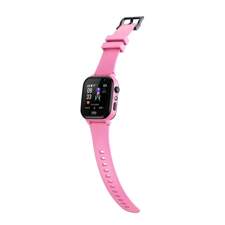 Children Smartwatch Boys Girls Camera Gps Answer Call Electronic Life Waterproof Smart Watches Support 2g Montre Enfant (Smart2023 C005 - Pink)