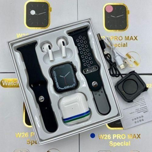 Smart w26 Pro Max Smart Watch And Free Earpods