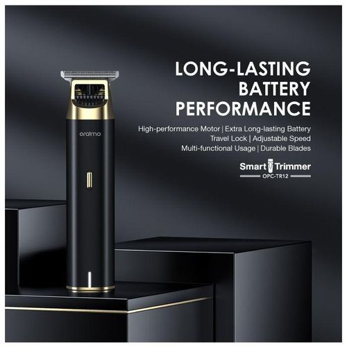 Oraimo Hair Trimmer for Men,Corded & Cordless Hair Clipper with Zero Gapped Baldheaded T-Blade Trimmer with Close Cutting,150 mins Runtime,Stainless Steel Blades,Professional Hair Trimmer and Shaver F
