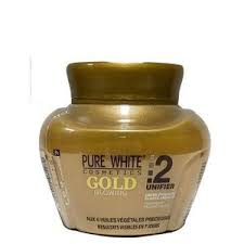 Pure White Gold Glowing Unifier Maxitone Triple Action (Maxi Tone Lightening and Rejuvinating)Precious Whitening Bleaching Dark Spot Corrector Anti Ageing Hydration Skin Fairness Lotion and Cream