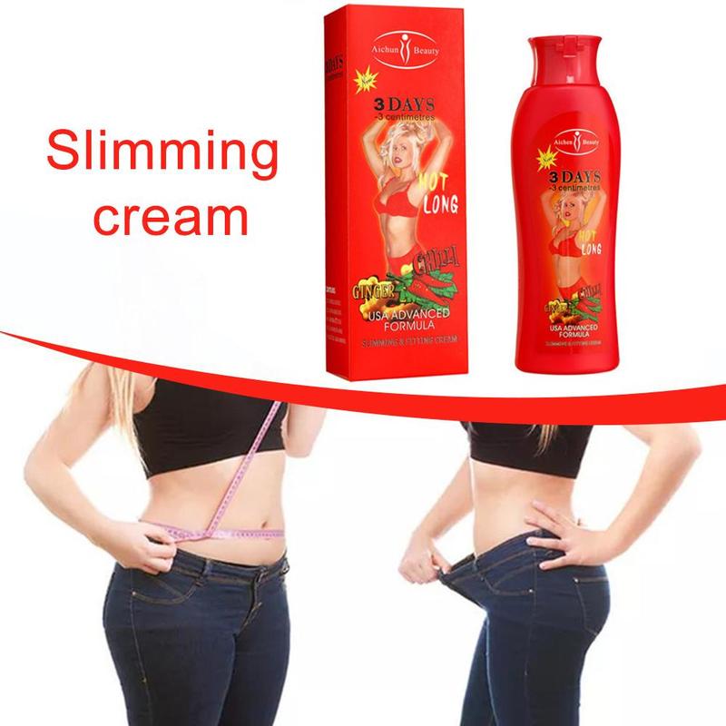 Aichun Beauty Hot Long Chilli Ginger Slimming Cream Reduce Tummy- 200ml.