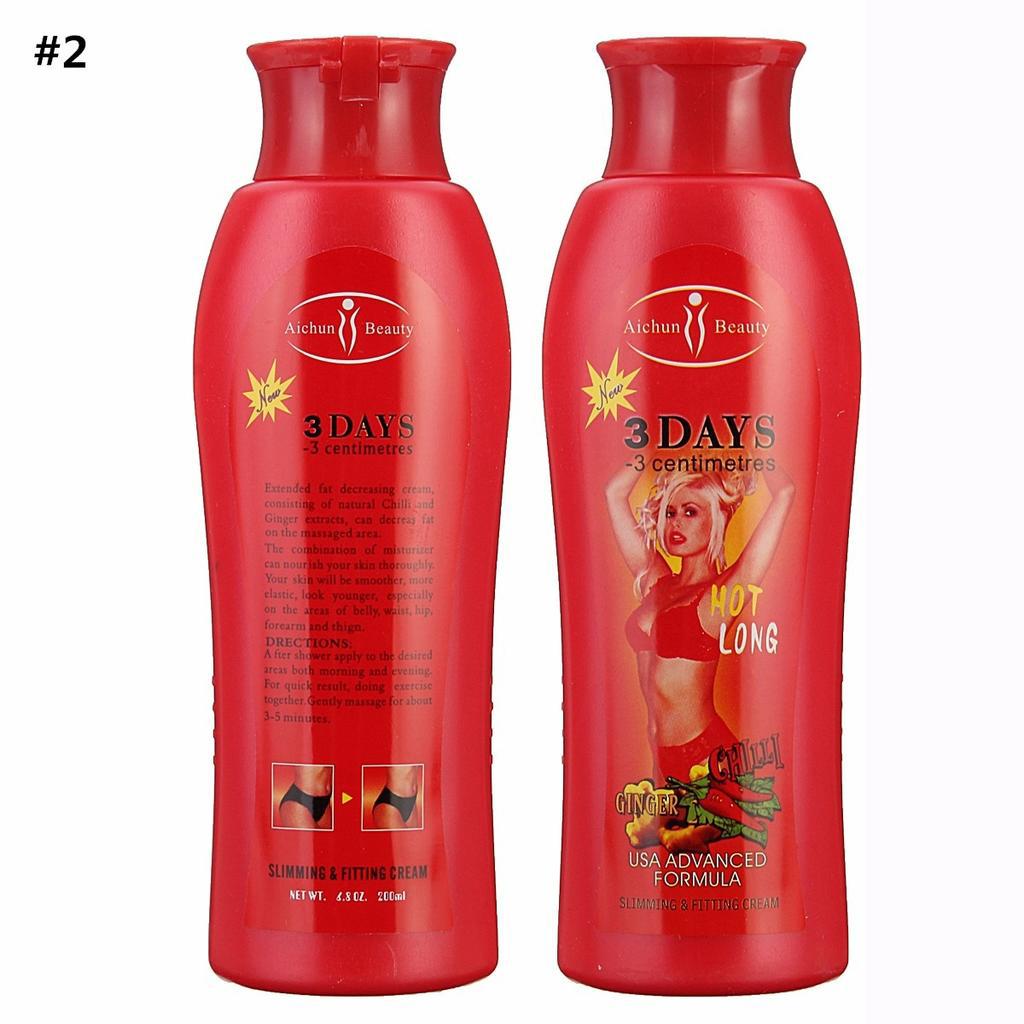 Aichun Beauty Hot Long Chilli Ginger Slimming Cream Reduce Tummy- 200ml.