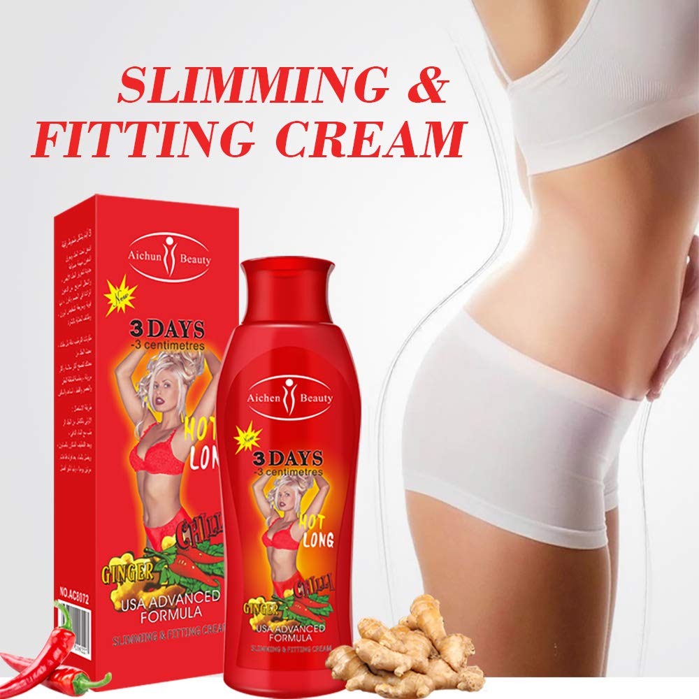 Aichun Beauty Hot Long Chilli Ginger Slimming Cream Reduce Tummy- 200ml.