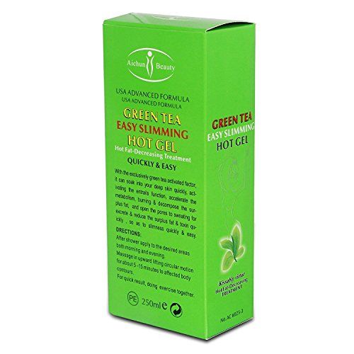 Aichun Beauty Green Tea Paprika Slimming Gel Full-Body Fat Burning Fast Weight Lose Product Slim Abdomen Anti Cellulite Weight Loss Cream 250g
