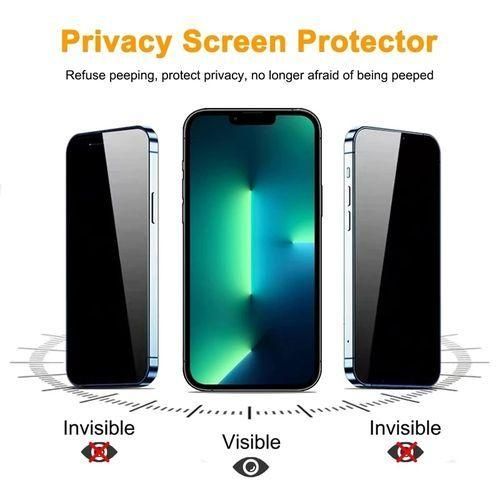 iPhone 12 Pro Max Privacy Anti Peep Tempered Screen Protector.
