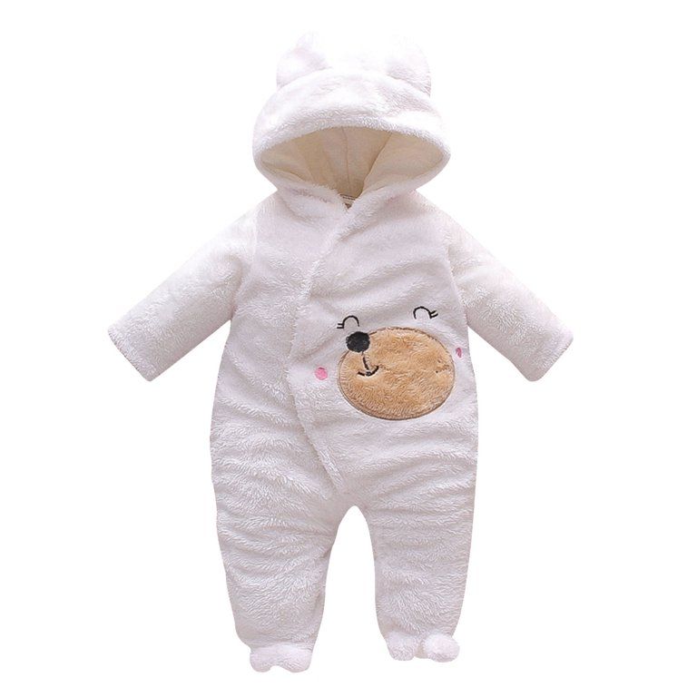 Fashion Warm Baby Rompers - Unisex & Very Warm With Fleece