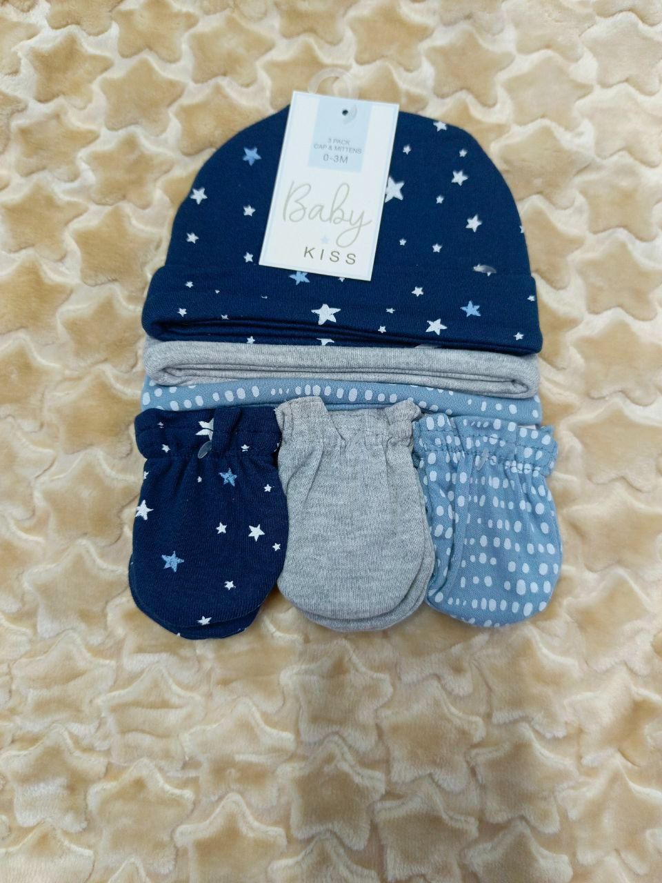 3 Baby Hats with Mittens – Soft, Comfortable, and Adorable Matching Sets for Newborns and Infants