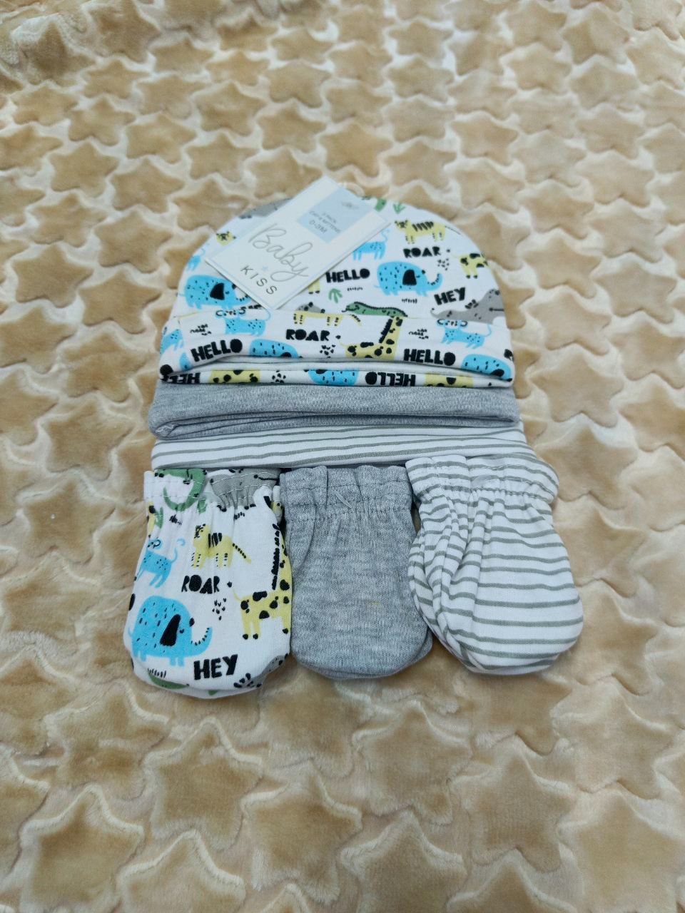 3 Baby Hats with Mittens – Soft, Comfortable, and Adorable Matching Sets for Newborns and Infants