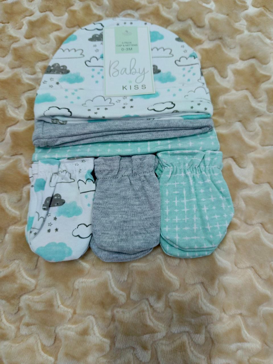 3 Baby Hats with Mittens – Soft, Comfortable, and Adorable Matching Sets for Newborns and Infants