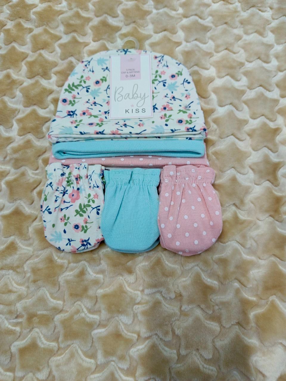 3 Baby Hats with Mittens – Soft, Comfortable, and Adorable Matching Sets for Newborns and Infants