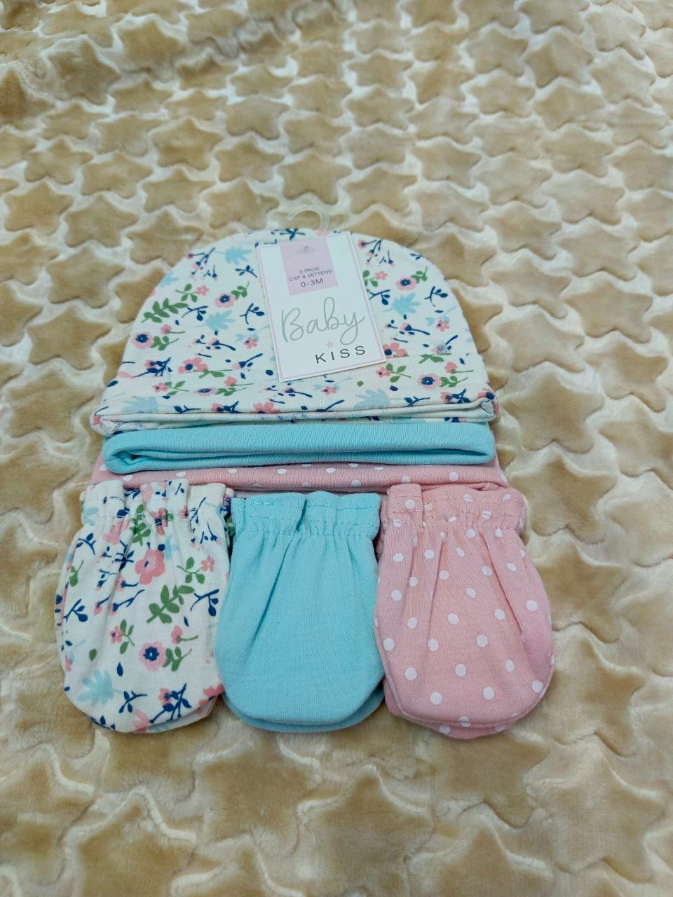 3 Baby Hats with Mittens – Soft, Comfortable, and Adorable Matching Sets for Newborns and Infants